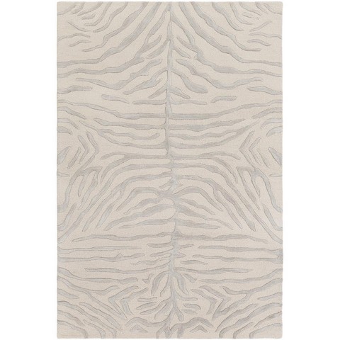 Picture of Artistic Weavers AWPL2232-46 Pollack Hannah Rectangle Hand Tufted Area Rug- Light Grey - 4 x 6 ft.