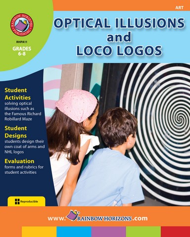 Publishing Inc. A11 Optical Illusions and Loco Logos Gr. 6-8
