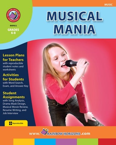 Publishing Inc A12 Musical Mania Gr 68