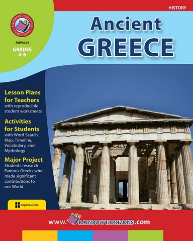 A134 Ancient Greece - Grade 4 to 6