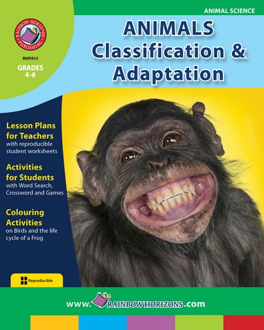 A15 Animals Classification & Adaptation - Grade 4 to 6