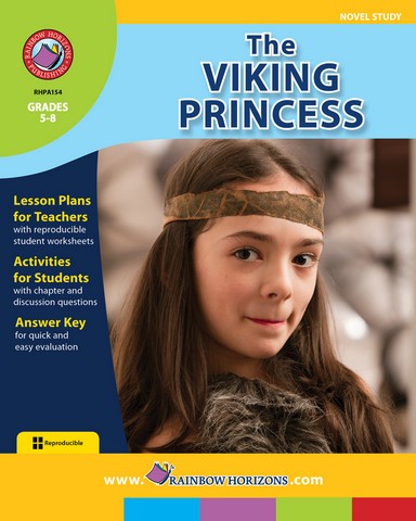A154 The Viking Princess - Novel Study - Grade 5 to 8