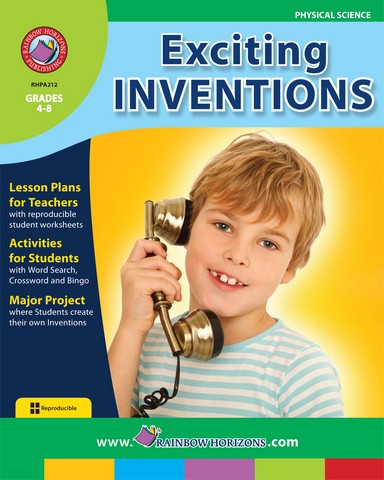 A212 Exciting Inventions - Grade 4 to 8