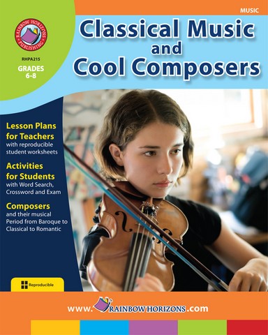 Classical Music & Cool Composers - Grade 6 to 8