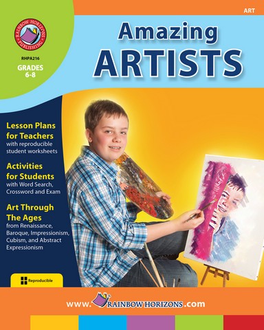 A216 Amazing Artists - Grade 6 to 8