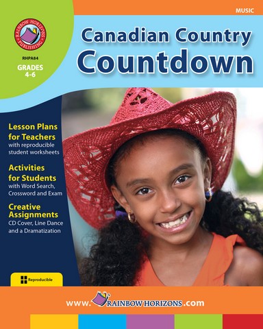 Publishing Inc A84 Canadian Country Countdown Gr 46