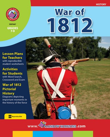A87 War of 1812 - Grade 7 to 9