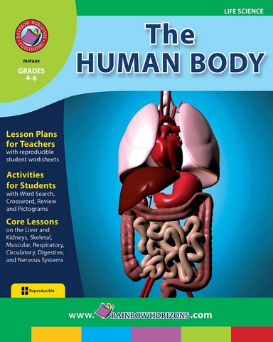 A89 The Human Body - Grade 4 to 6