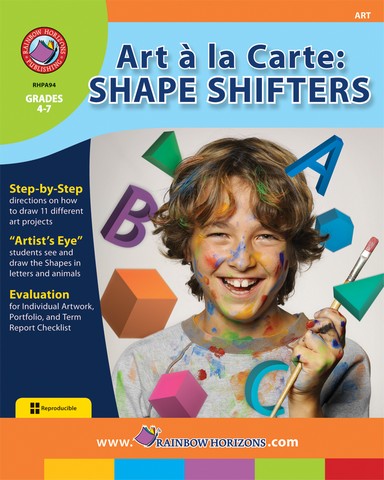 Publishing Inc. A94 Art A La Carte: Shape Shifters Gr. 4-7