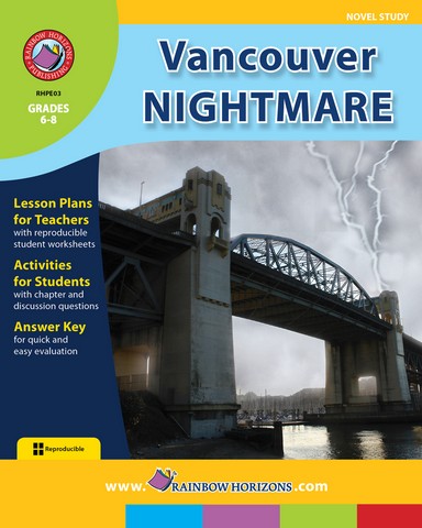 Publishing Inc E03 Vancouver Nightmare Novel Study Gr 68