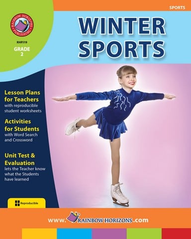 Publishing Inc JSLA19 Winter Sports Gr 2