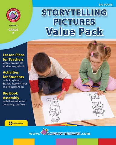 Publishing Inc Z102 Storytelling Pictures VALUE PACK Gr K