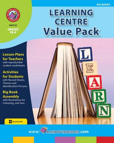 Publishing Inc Z105 Learning Centre VALUE PACK Gr PKK