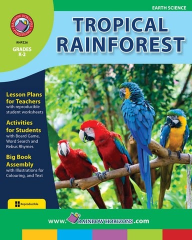 Publishing Inc Z26 Tropical Rainforest Gr K2