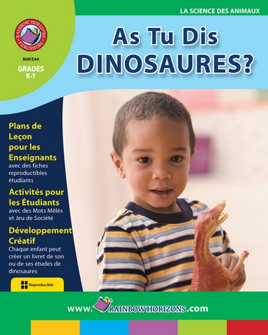 Publishing Inc Z44 As Tu Dis Dinosaures Gr K1