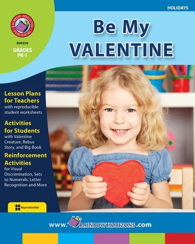 Publishing Inc Z59 Be My Valentine Gr PK1