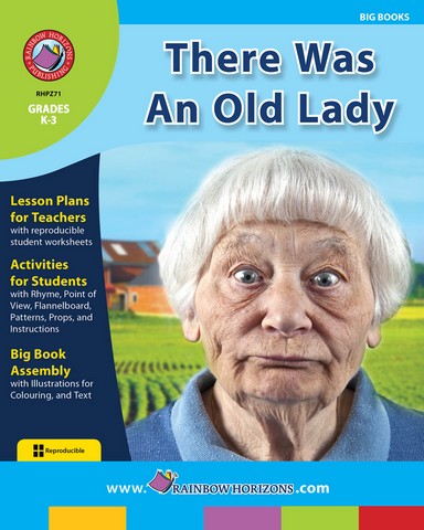 Publishing Inc. Z71 Big Book: There Was An Old Lady Gr. K-3