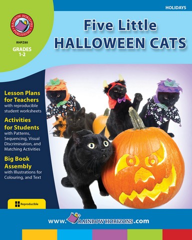 Publishing Inc Z80 Five Little Halloween Cats Gr 12