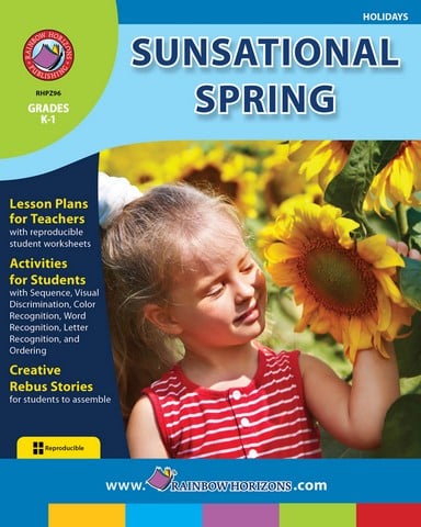 Publishing Inc Z96 Sunsational Spring Gr K1