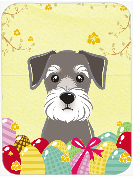 BB1888MP Schnauzer Easter Egg Hunt Mouse Pad- Hot Pad or Trivet