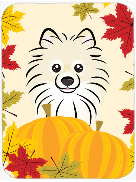 Pomeranian Thanksgiving Mouse Pad, Hot Pad or Trivet