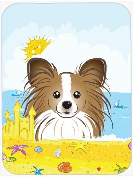 Papillon Summer Beach Mouse Pad, Hot Pad or Trivet