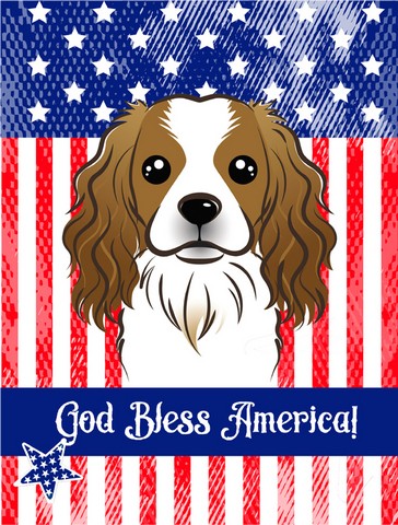 BB2154GF Cavalier Spaniel Flag Garden