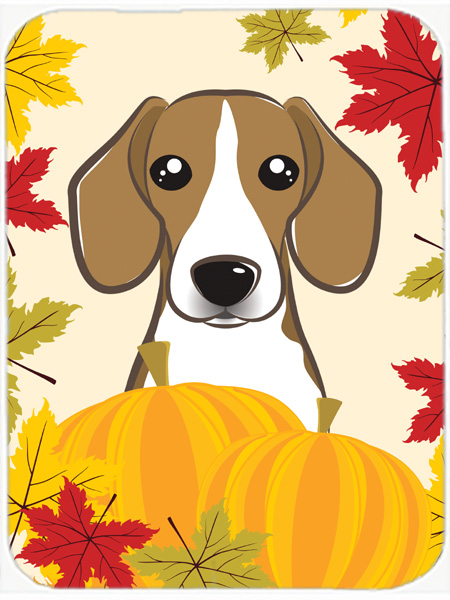 Picture of Carolines Treasures BB2045LCB Beagle Thanksgiving Glass Cutting Board- Large