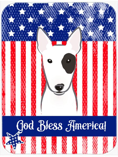 Picture of Carolines Treasures BB2139LCB Bull Terrier Glass Cutting Board- Large