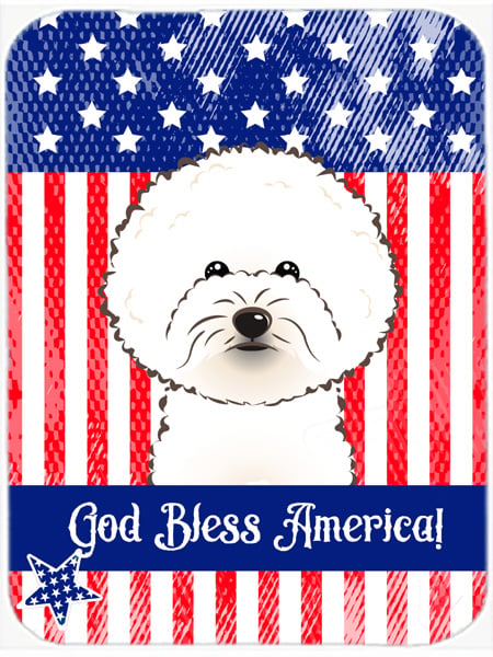 Picture of Carolines Treasures BB2147LCB Bichon Frise Glass Cutting Board- Large