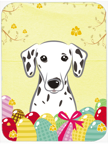 BB1892MP Dalmatian Easter Egg Hunt Mouse Pad- Hot Pad or Trivet