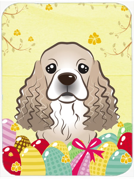 Cocker Spaniel Easter Egg Hunt Mouse Pad, Hot Pad or Trivet
