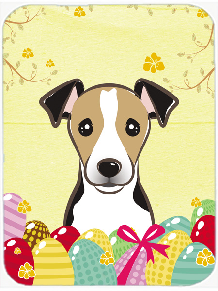 Jack Russell Terrier Easter Egg Hunt Mouse Pad, Hot Pad or Trivet