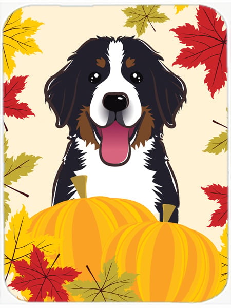 Bernese Mountain Dog Thanksgiving Mouse Pad- Hot Pad or Trivet