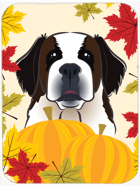 Saint Bernard Thanksgiving Mouse Pad, Hot Pad or Trivet