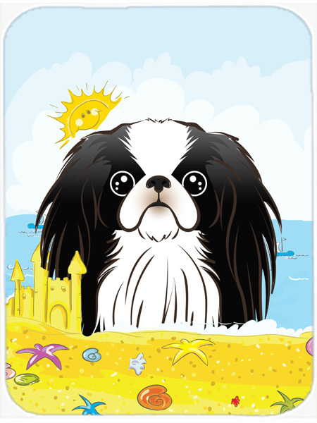 Japanese Chin Summer Beach Mouse Pad, Hot Pad or Trivet