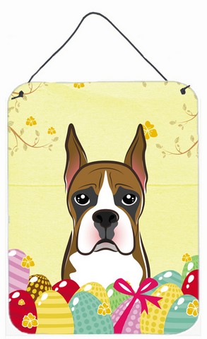 Boxer Easter Egg Hunt Wall or Door Hanging Prints