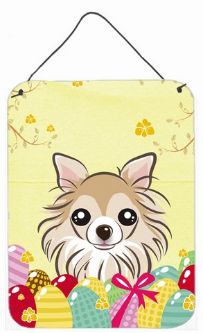 Chihuahua Easter Egg Hunt Wall or Door Hanging Prints