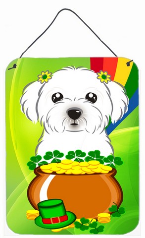Maltese St. Patricks Day Wall or Door Hanging Prints