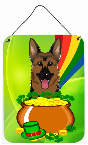 German Shepherd St. Patricks Day Wall or Door Hanging Prints