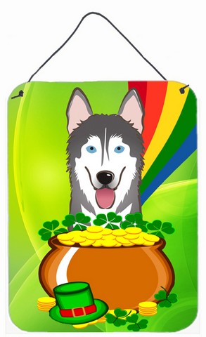 Alaskan Malamute St. Patricks Day Wall or Door Hanging Prints