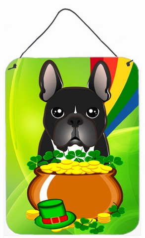 French Bulldog St. Patricks Day Wall or Door Hanging Prints