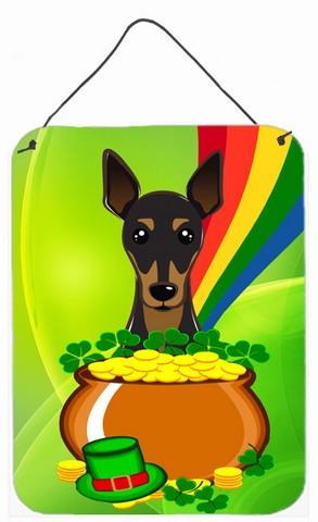 Min Pin St. Patricks Day Wall or Door Hanging Prints