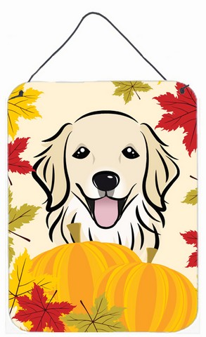 Golden Retriever Thanksgiving Wall or Door Hanging Prints