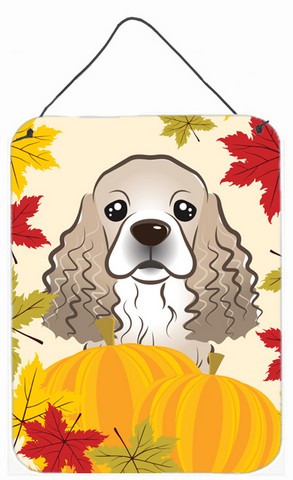 Cocker Spaniel Thanksgiving Wall or Door Hanging Prints
