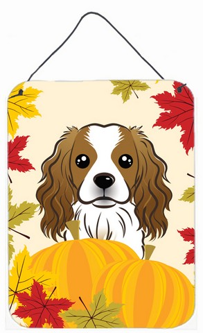 Cavalier Spaniel Thanksgiving Wall or Door Hanging Prints