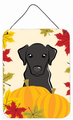 Black Labrador Thanksgiving Wall or Door Hanging Prints