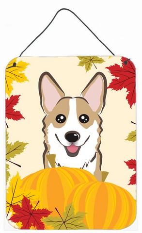 Sable Corgi Thanksgiving Wall or Door Hanging Prints