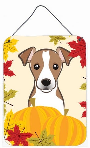 Jack Russell Terrier Thanksgiving Wall or Door Hanging Prints