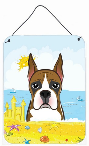 Boxer Summer Beach Wall or Door Hanging Prints